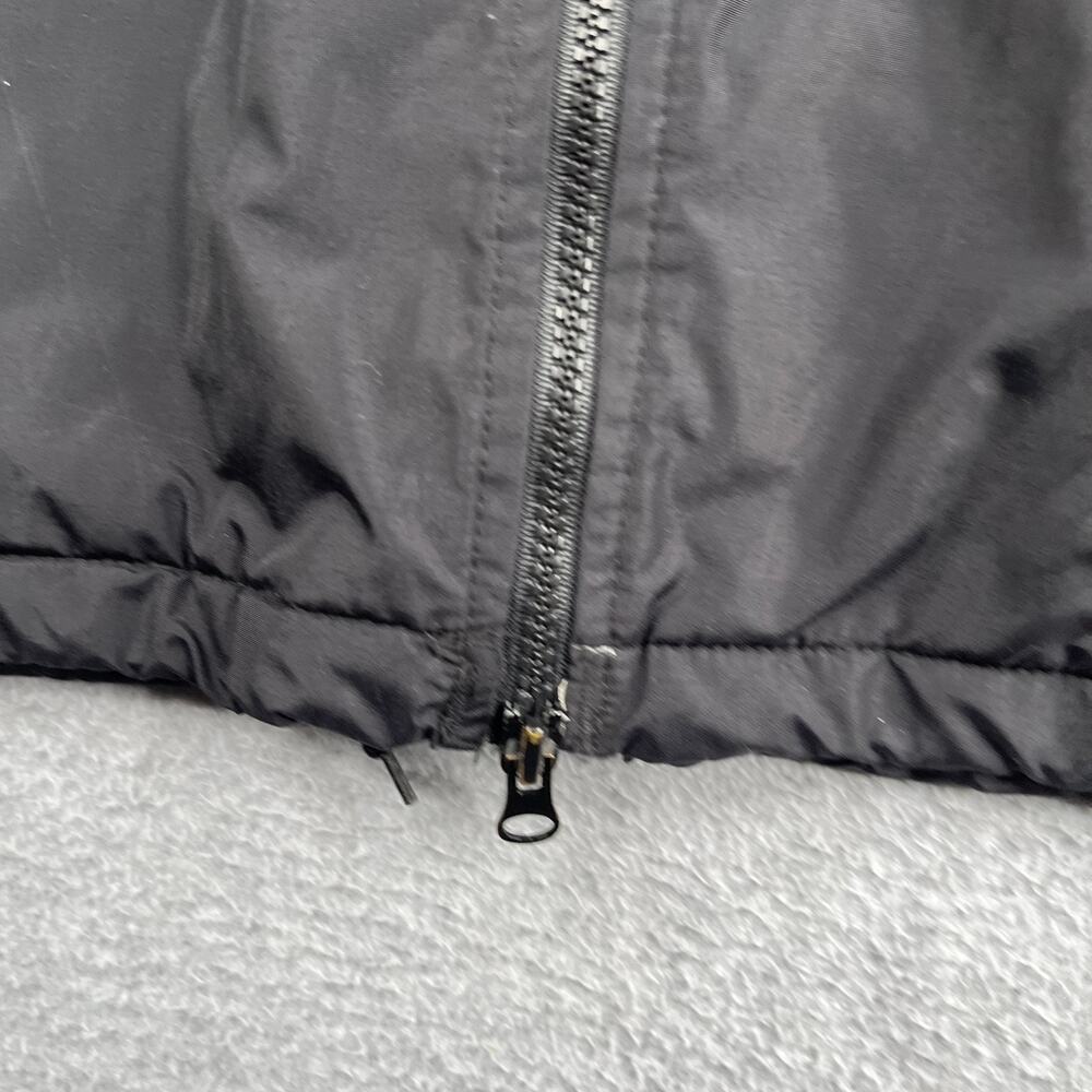 Vintage Columbia Winter Fleece Lined Jacket Mens Large Black Hooded Pockets VTG - Picture 3 of 16